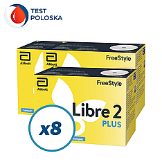 Сенсор Freestyle Libre 2 Plus (ФріСтайл Лібре 2 Плюс) 8 уп.