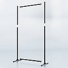 Стійка регульована розбірна "TAIPEI" 1000х1900х500мм. Рейл торговий для одягу, кронштейнів для бутіка., фото 6