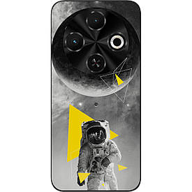 Чохол силіконовий Case для Tecno Spark 30C 4G (kl5) з картинкою Астронавт