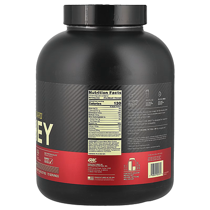 100% Whey Gold Standard Optimum Nutrition (США) 2270 g Chocolate Malt, фото 2