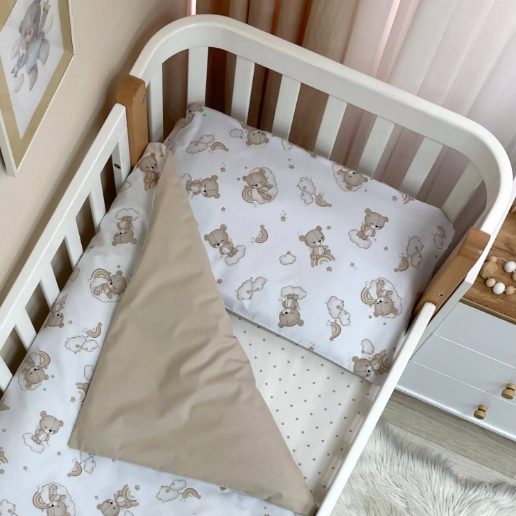 Дитяча постільна білизна Baby Mix Ведмедик на веселці