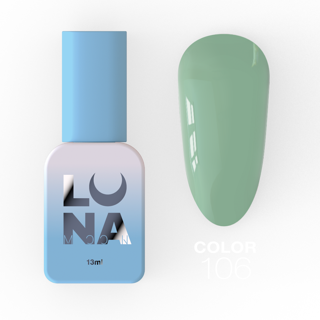 Гель-лак Luna Color No106, 13 мл (оливково-сірий)