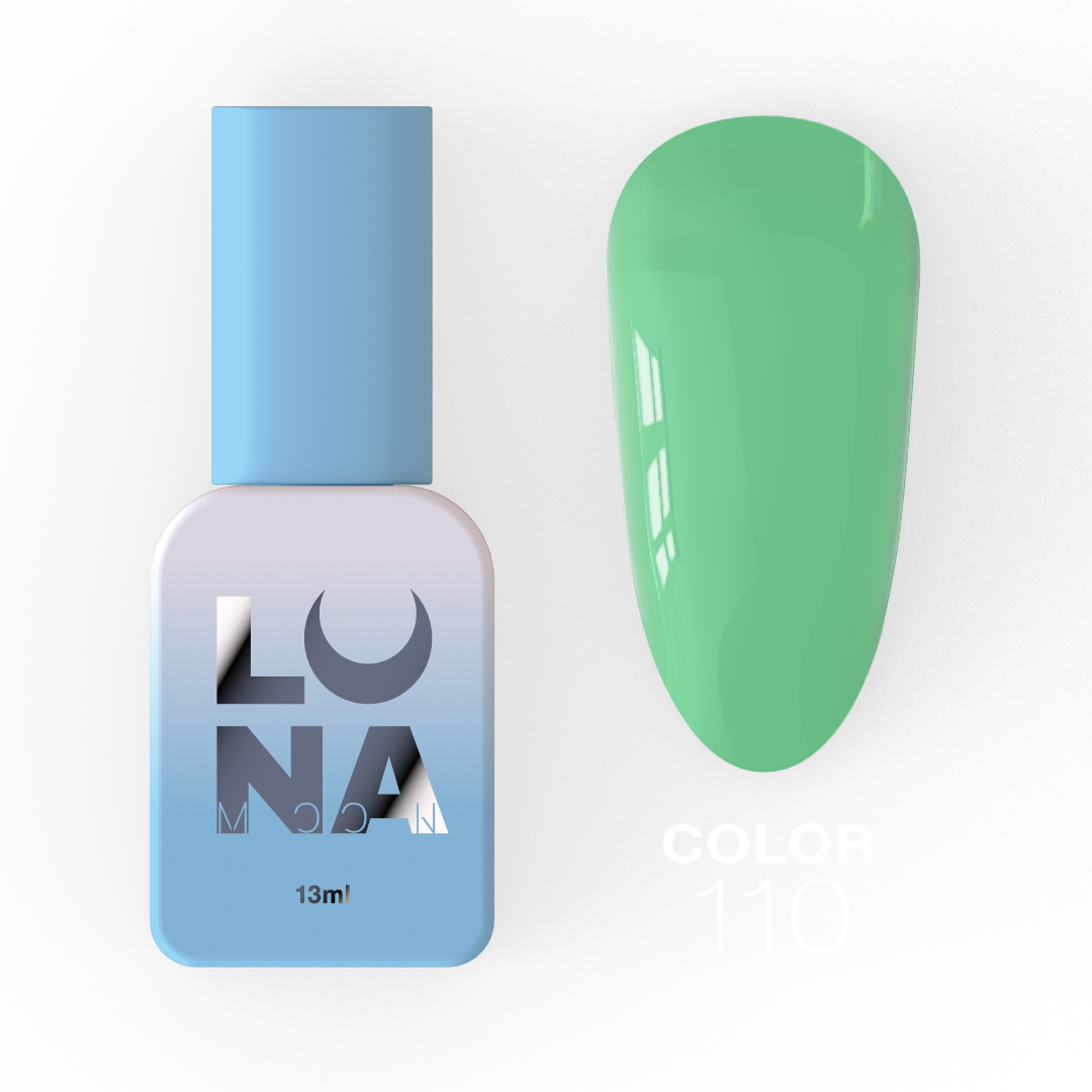 Гель-лак Luna Color No110, 13 мл (світло-зелений)