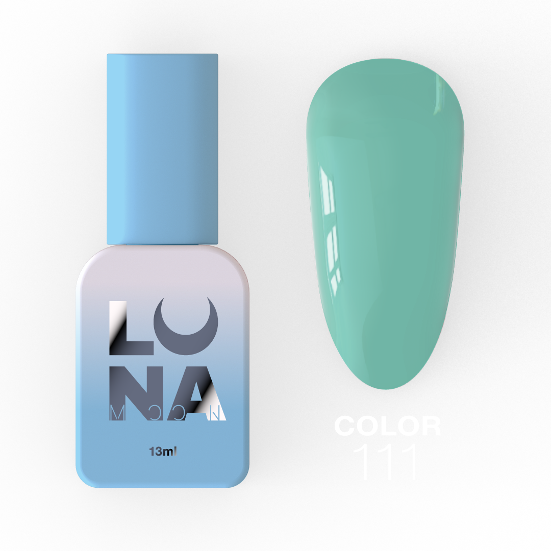 Гель-лак Luna Color No111, 13 мл (світло-бірюзовий)