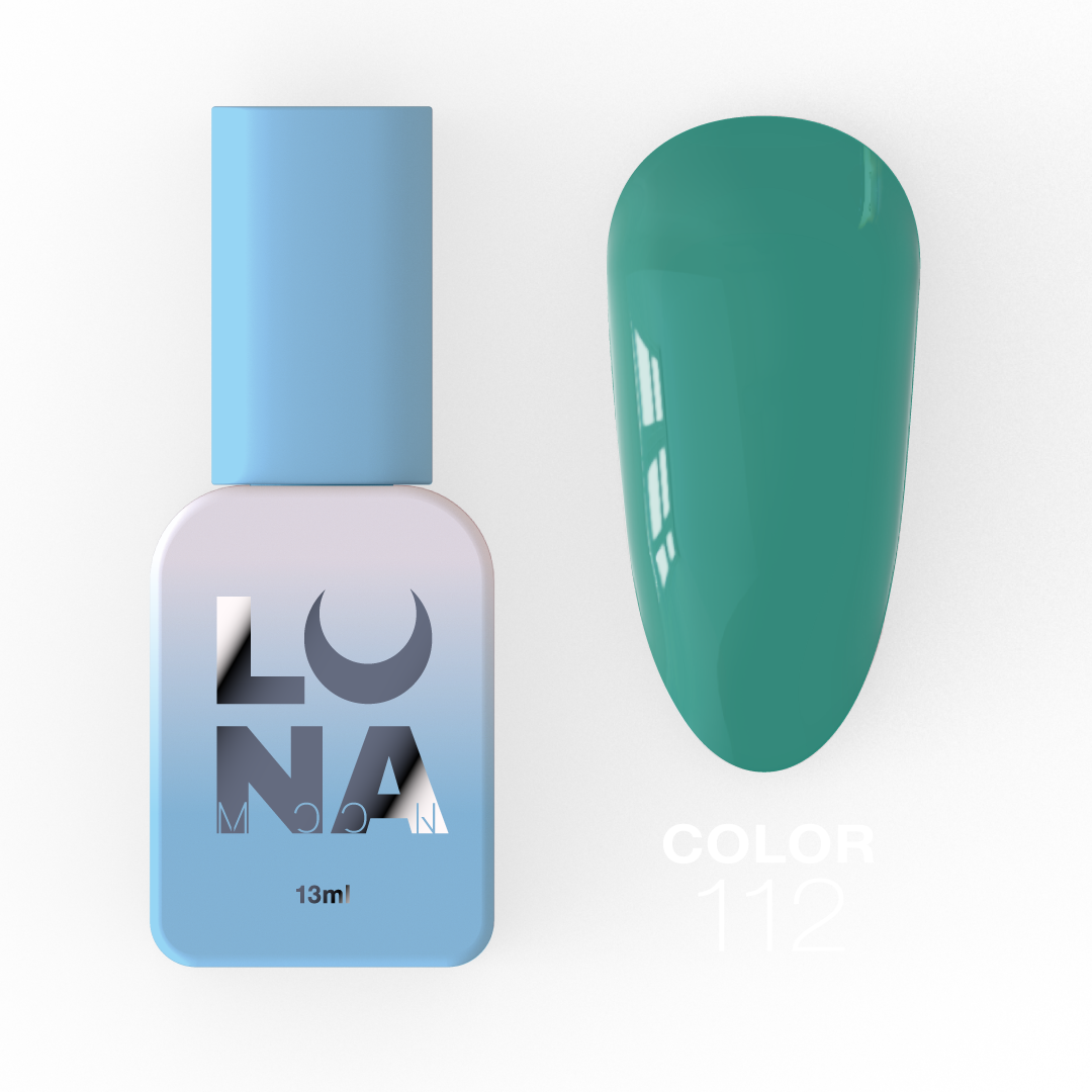 Гель-лак Luna Color No112, 13 мл (бірюзовий)