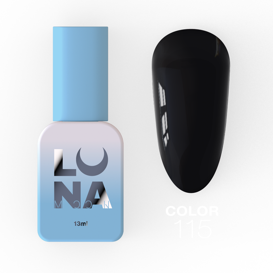 Гель-лак Luna Color No115, 13 мл (темний зелений)