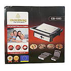 Електричний гриль притискний 2500Вт, СВ-1083 / Контактний гриль для дому / Електрогриль, фото 9