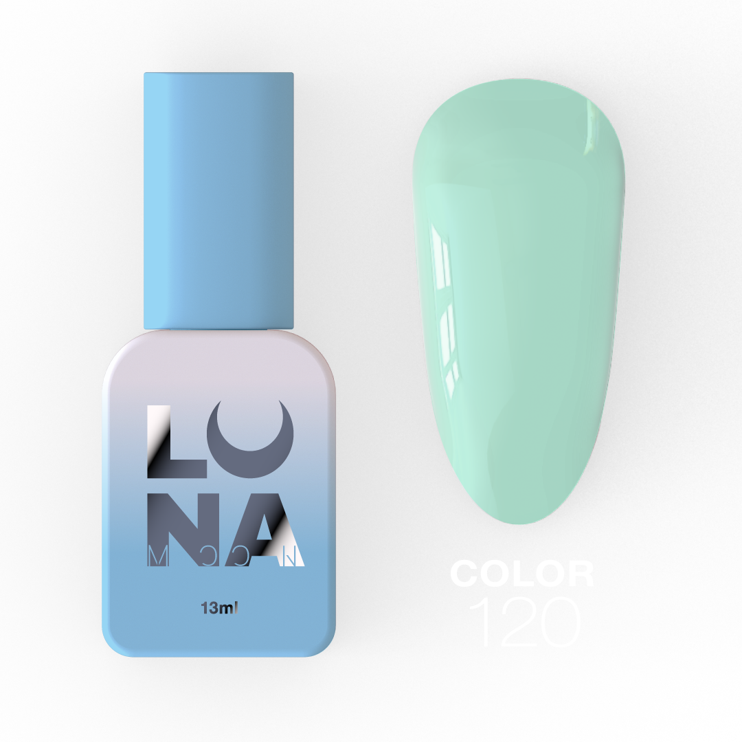 Гель-лак Luna Color No120, 13 мл (біло-блакитний)