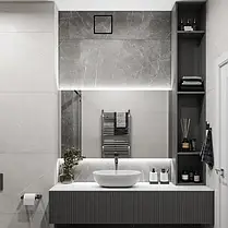 Витяжний вентилятор прихованого монтажу AirRoxy dRim 100 TS BB таймер білий, фото 2