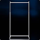 Стійка регульована розбірна "TAIPEI" 1000х1900х500мм. Рейл торговий для одягу, та кронштейнів для бутіка., фото 2