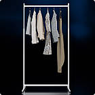 Стійка регульована розбірна "TAIPEI" 1000х1900х500мм. Рейл торговий для одягу, та кронштейнів для бутіка., фото 6