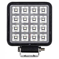 Фара робочого світла світлодіодна KAMAR L0154 16 LED 1844 LM з вимикачем