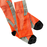 Гетри футбольні ігрові, тренувальні, спортивні, унісекс, розмір S (EU 34-38), колір помаранчевий, фото 6