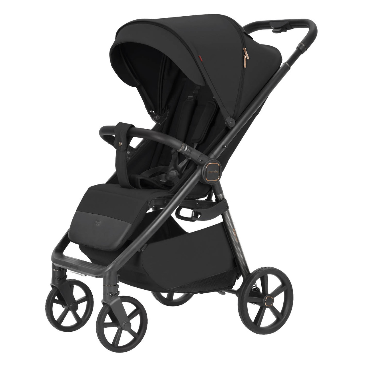 Прогулянкова коляска CARRELLO Bravo Carbon CRL-5530, Deep Black