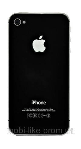 Задня кришка iPhone 4S чорна