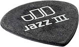 Медіатор Dunlop 482R1.14 Tortex Pitch Black Jazz III 1.14 mm, фото 2