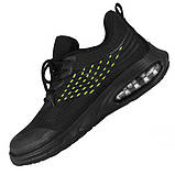 Спецвзуття кросівки чоловічі демісезонні з металевим підноском, взуття робоче антипрокольне ударостійке, польша, фото 3