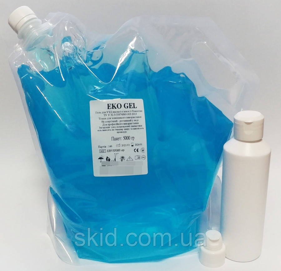 Гель для УЗД EKO GEL високої в'язкості 5кг