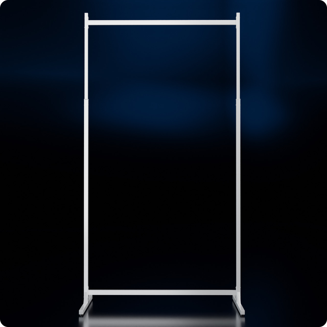 Стійка регульована розбірна "TAIPEI" 1000х1900х500мм. Рейл торговий для одягу, кронштейнів для бутіка., фото 1