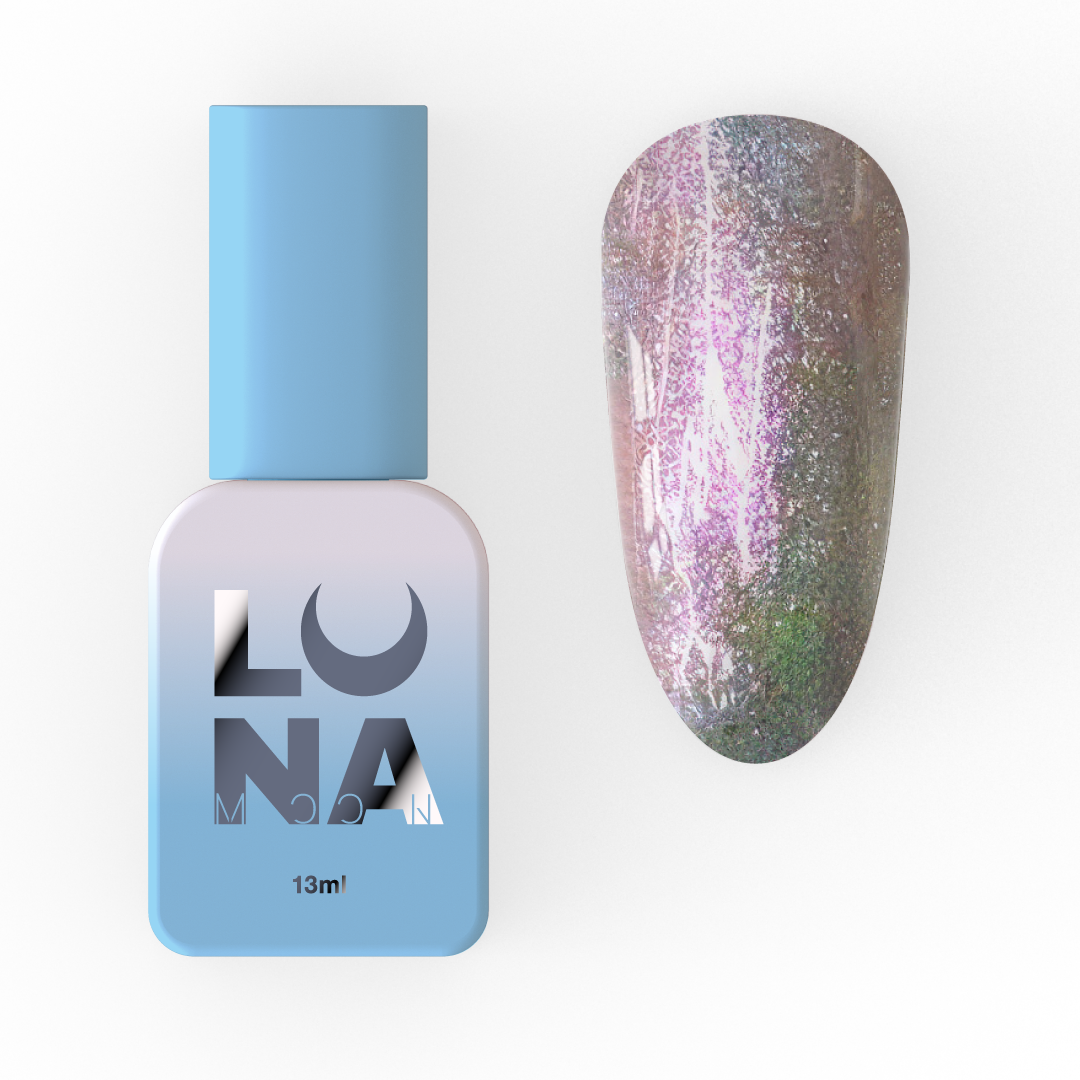Гель-лак Luna Color No202, 13 мл (світло-бузковий із шимером)