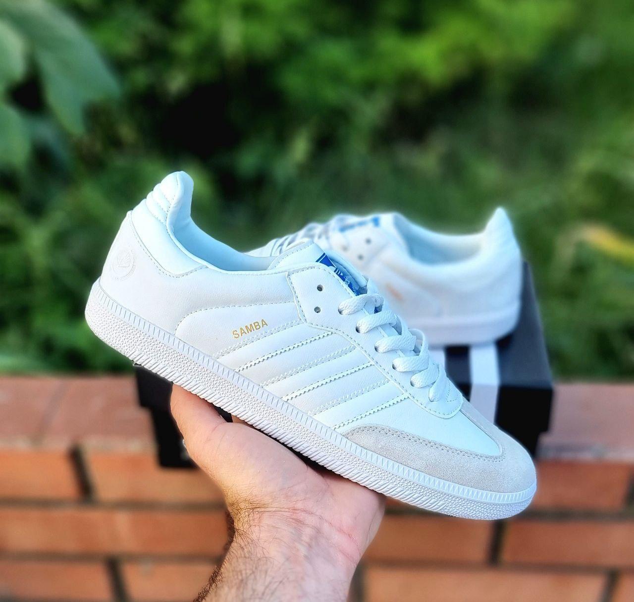 Чоловічі Кросівки Adidas Samba OG White / Адідас Самба ОГ