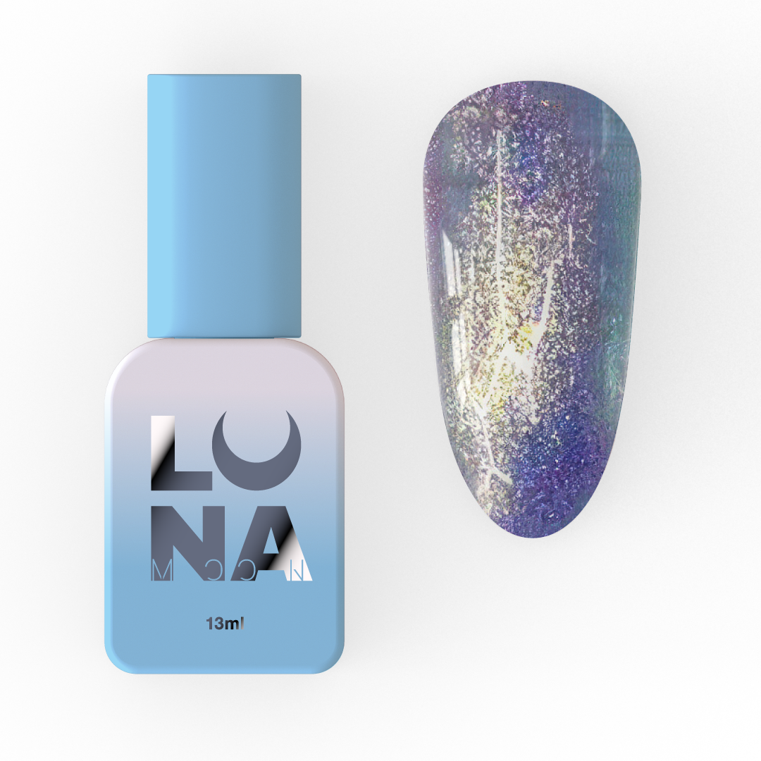 Гель-лак Luna Color No203, 13 мл (васильковий із шимером)