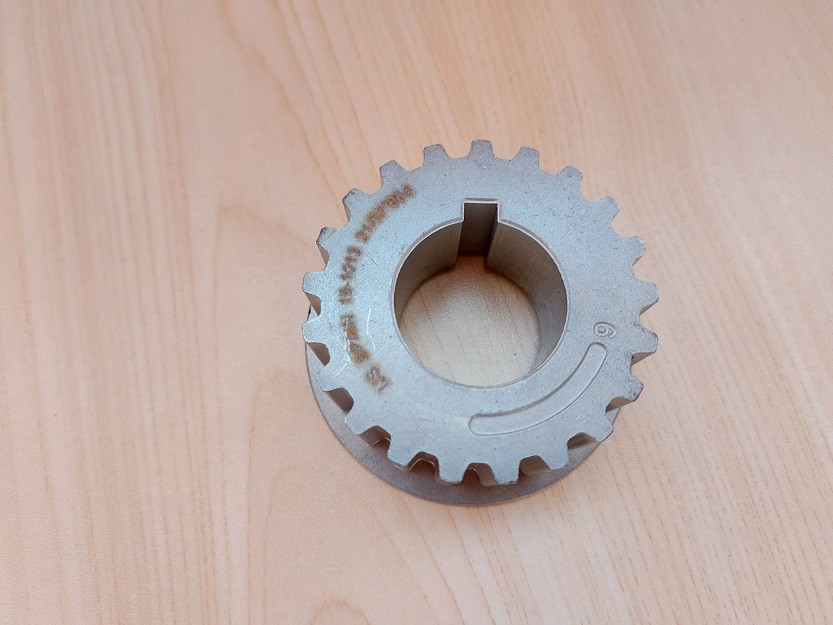 Шестерня колінвала (шпонка 6 мм) Fiat Ducato 244, Peugeot Boxer, Citroen Jumper (02-06) 2.0/2.2JTD/HDi, 0513A2, фото 1