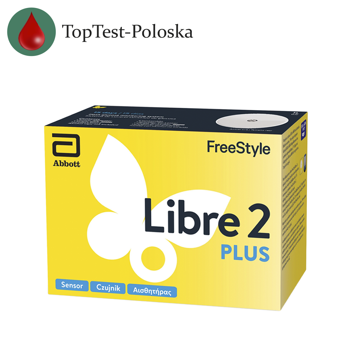 Сенсор Freestyle Libre 2 Plus (ФріСтайл Лібре 2 Плюс)