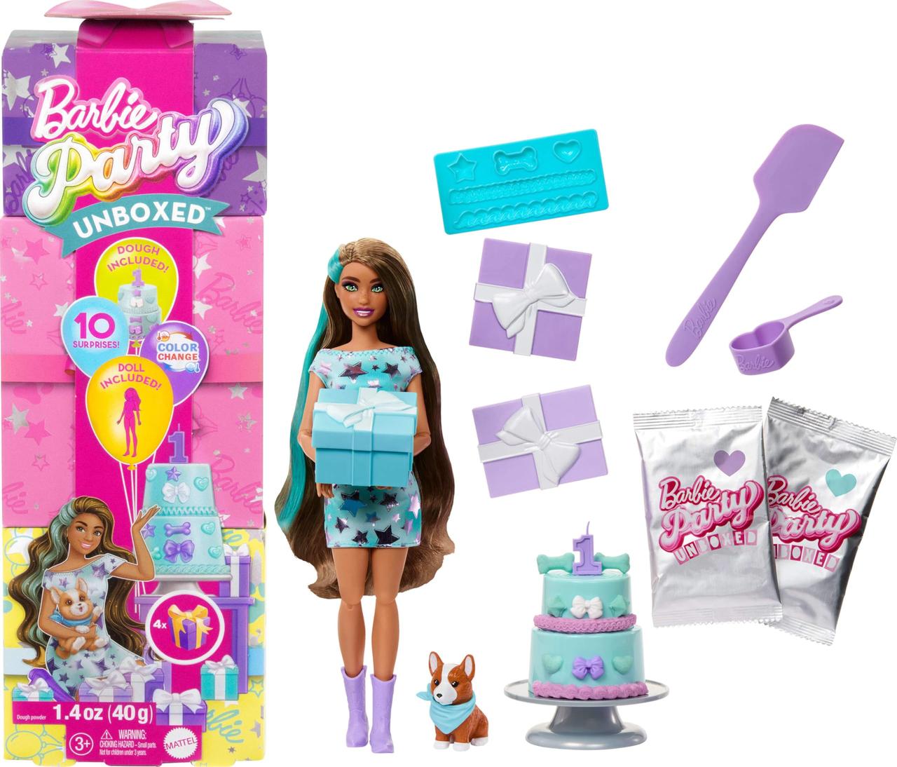 Лялька Barbie "Вечірка-сюрприз" у бірюзових тонах