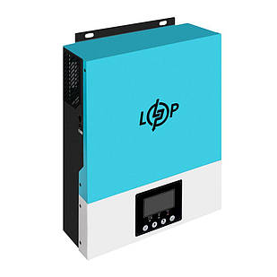 Гібридний сонячний інвертор LogicPower LPW-HY3022MN-L 3000VA (3000Вт) 24V 80A MPPT 30-400V OFF GRID