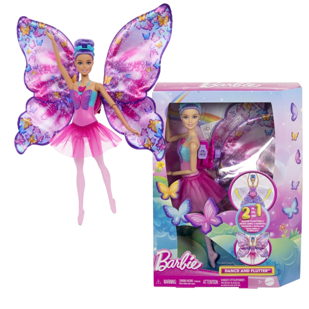 Лялька-метелик "Чарівні крильця" серії Дрімтопія Barbie, фото 1