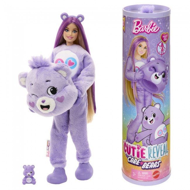 Лялька Barbie "Cutie Reveal" серії "Care Bears" – ведмедик Щедрівка