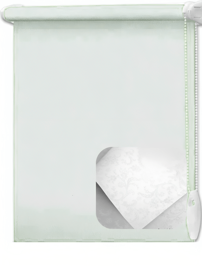 Тканинні ролети Damask White, фото 1