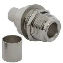 Гніздо N (RG-213), обтискне, латунь