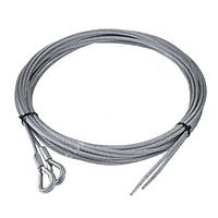 Трос для воріт 3мм комплект L=3м для підйомних гаражних 6х19+1FC