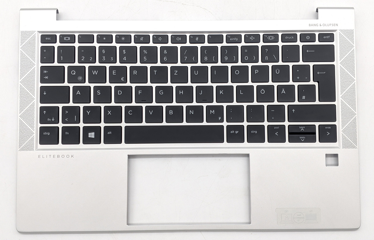 Верхня кришка корпусу з клавіатурою до ноутбука EliteBook 835 830 G7 G8 без підсвітки клавіатури