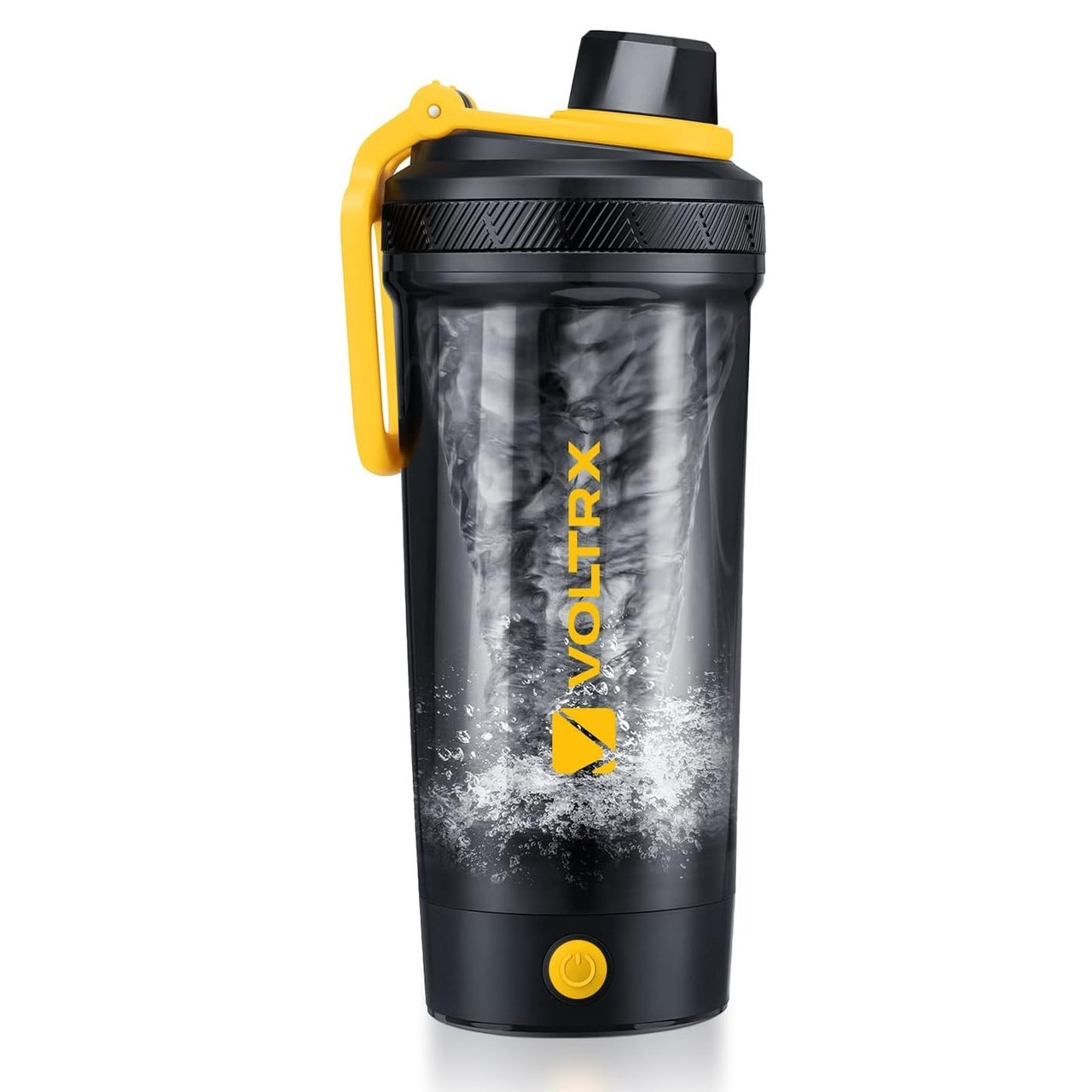 Шейкер спортивний електричний VOLTRX Gallium 600 мл. Tritan Yellow