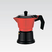 Гейзерна кавоварка на 9 чашки 450 мл із неіржавкої сталі Maestro MR-1657-9 Кавоварка на плиту