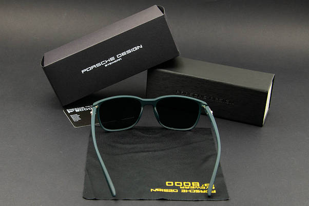 Окуляри чоловічі сонцезахисні Porsche Design (арт. PB87011) зелений матовий, фото 6