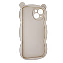 Силикон Hello Bear Apple iPhone 15,  White, фото 2