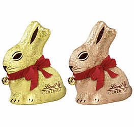 Lindt Goldhase Glamour Edition Зайчик з молочного шоколаду в блискучій фользі 200g