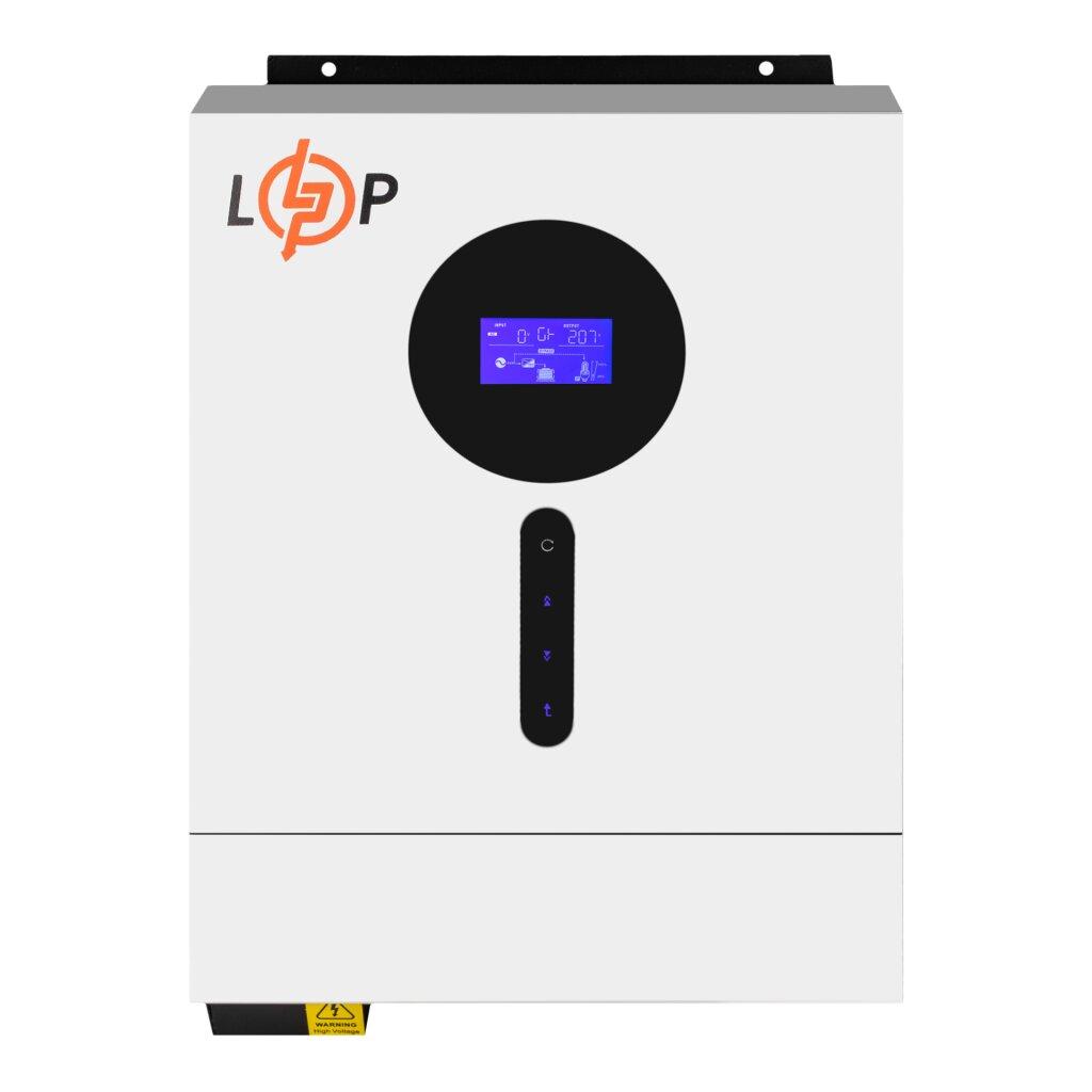 Гібридний сонячний інвертор LogicPower LPW-VM II Elite 6000VA (6000Вт) 48V 120A MPPT 60-450V ON-OFF GRID, фото 1