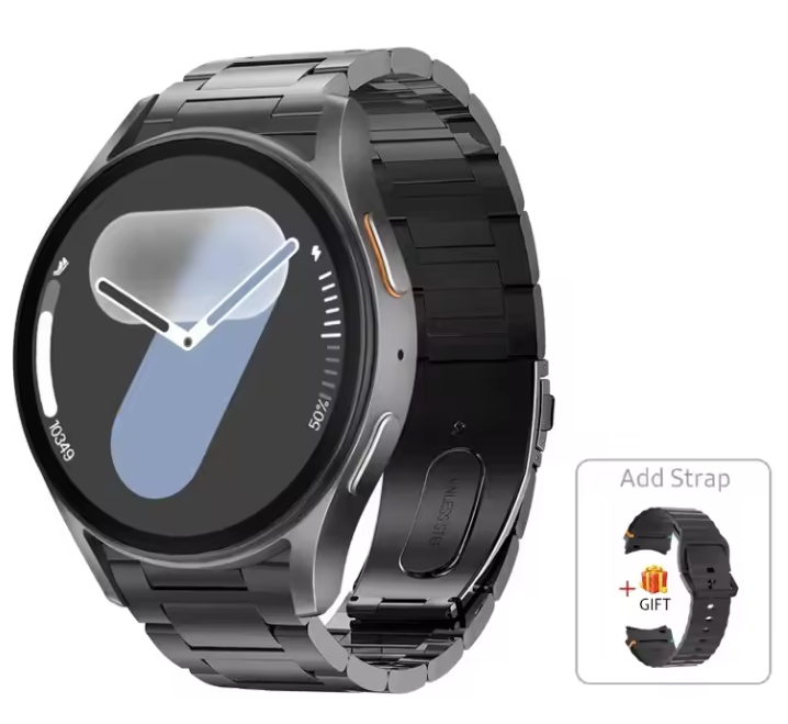 Розумні смарт годинник Watch 7 Ultra для Android і iOS, пульсометром, тонометром, крокоміром (чорні ))