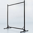 Стійка розбірна "TAIPEI" 1250х1350х500мм. Рейл торговий для одягу, кронштейнів для бутіка., фото 2