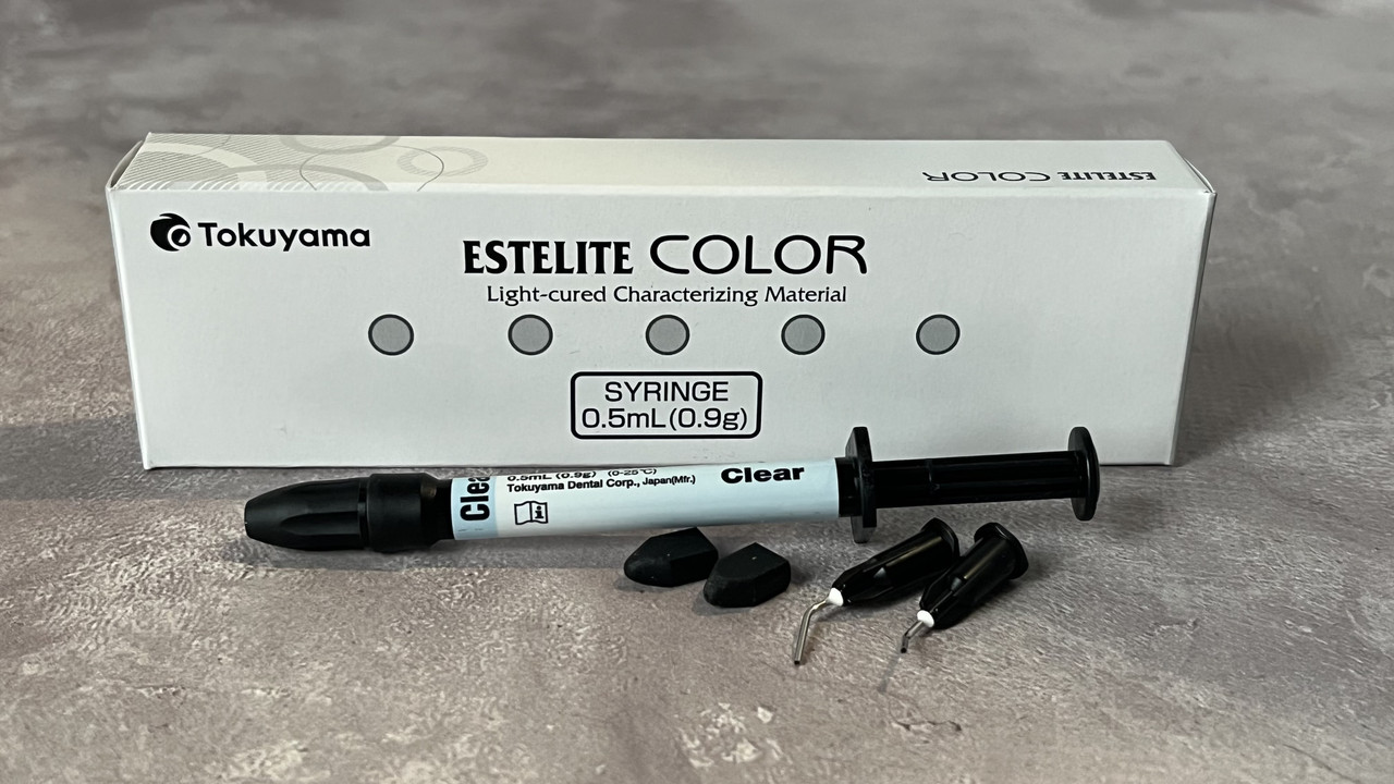 ESTELITE COLOR ( Естелайт Колор ) TOKUYAMA DENTAL шприц 0,9г Clear