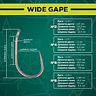 Гачок короповий GC G.Carp Wide Gape TF №8 (10шт/уп) (тефлонове покриття), фото 4