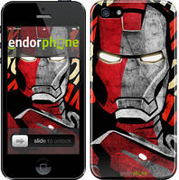 Чехол на iPhone SE Iron Man "2764c-214"