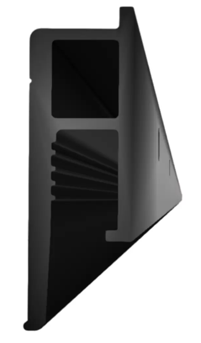 Профіль тіньовий ПВХ для натяжної стелі 2.5 м