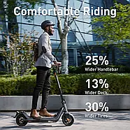 Електросамокат NIU Kick Scooter KQi3 Pro 350W, фото 6