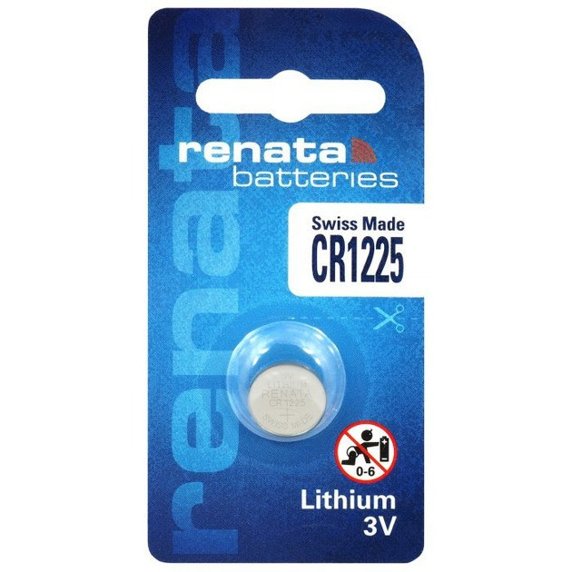 Батарейка літієвая Renata CR1225 Lithium (ціна за 1 шт)